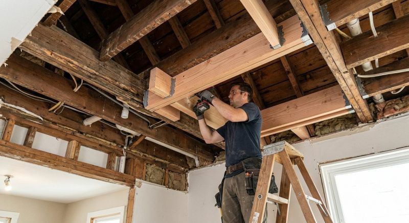 Basement Joist Repair in Wilmington, NC