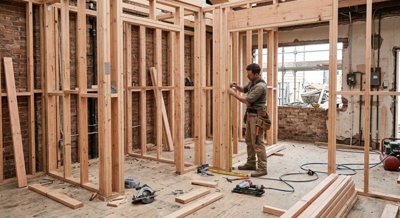 Home Remodeling Framing in Wilmington, NC
