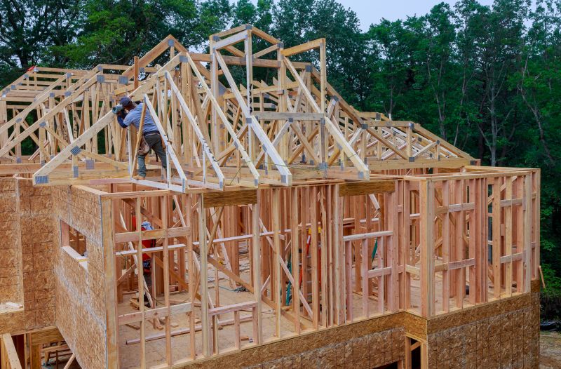 Roof Trusses Installation in Kansas City, KS