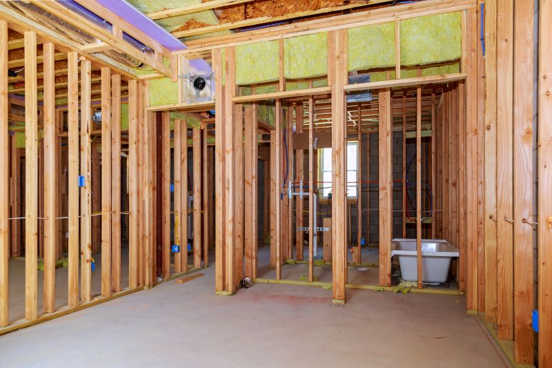 Wood Studs and Insulation